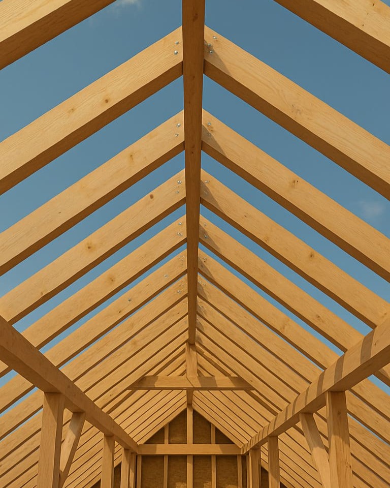 Maciej Leśny Bau bud - budowa więźb dachowych